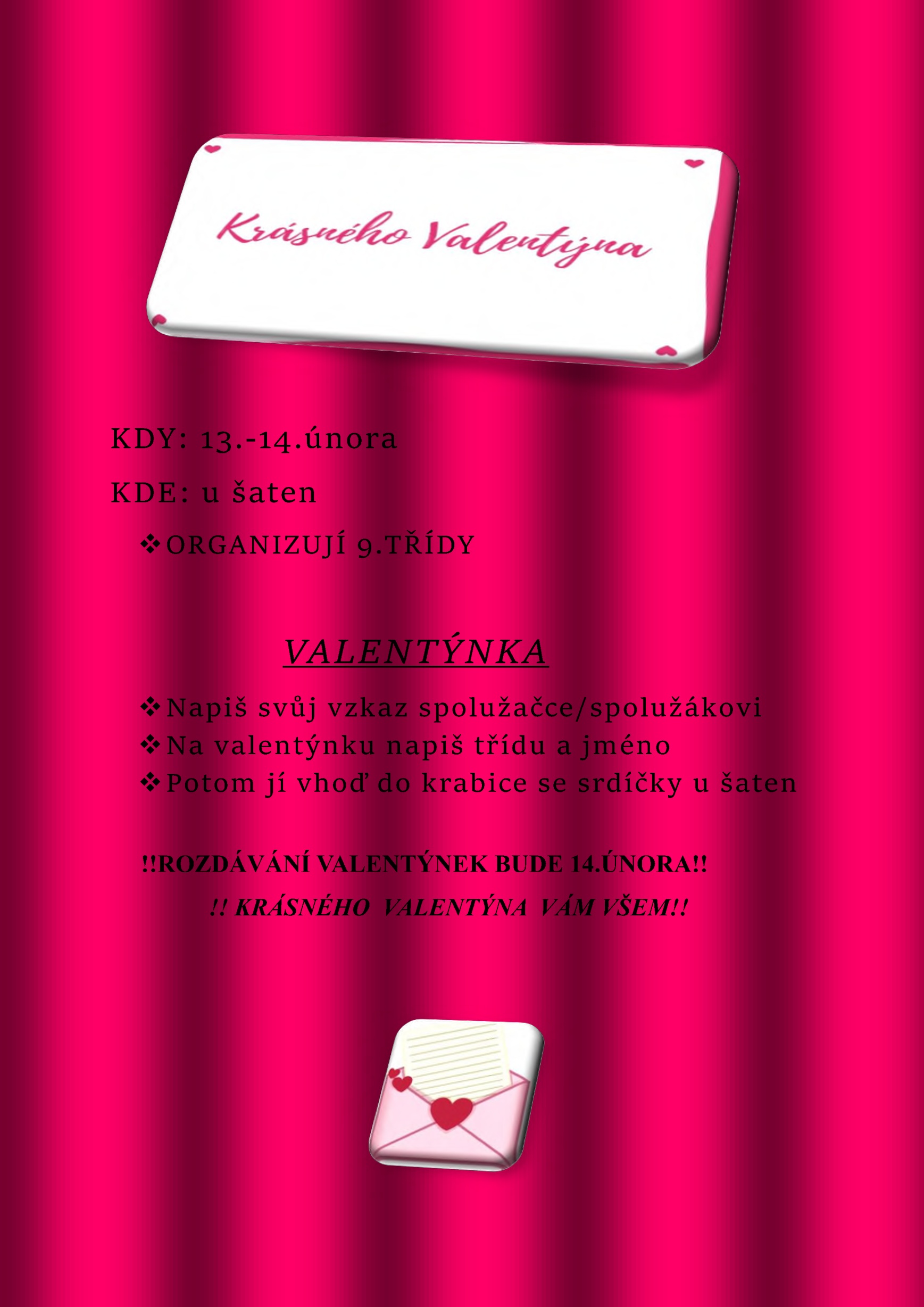 plakát Valentýn